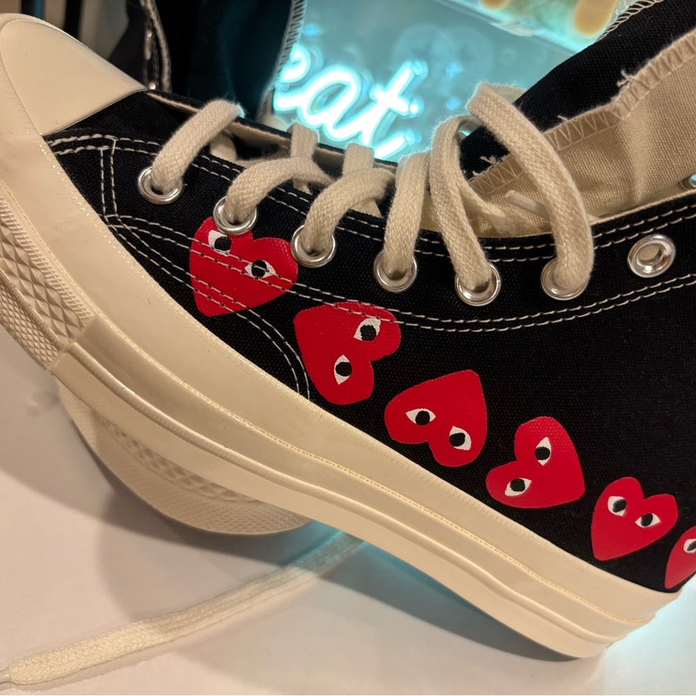 Converse x PLAY Comme des Garçons Chuck 70 Multi Heart